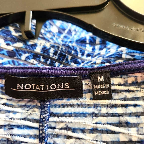 Womens Notations Top size M - Picture 3 of 5